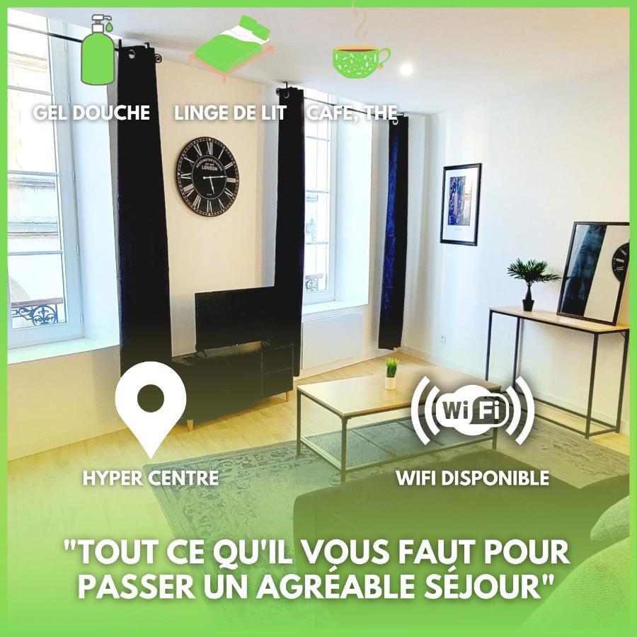 Apartamento Le Wlerick 4 - Hyper Centre - Au Calme - Wifi Mont de Marsan Exterior foto